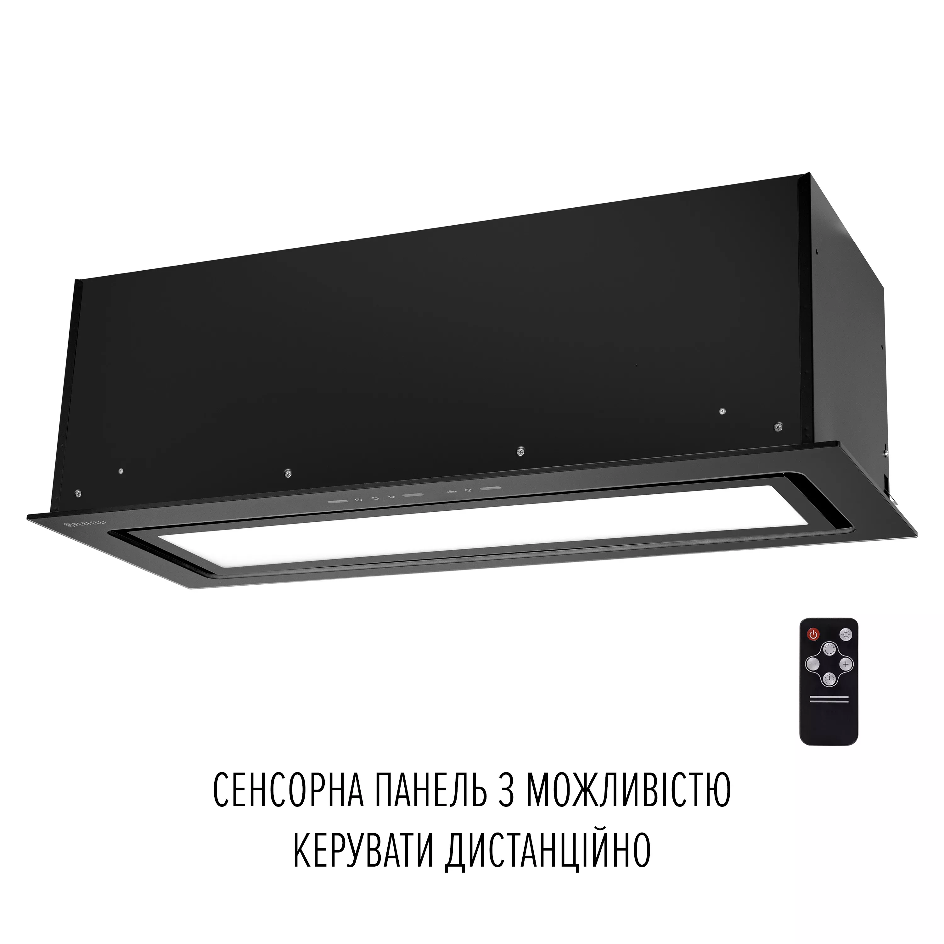 ➤Купить вытяжку полновстроенную PERFELLI DESIGN VISION 9 NERO